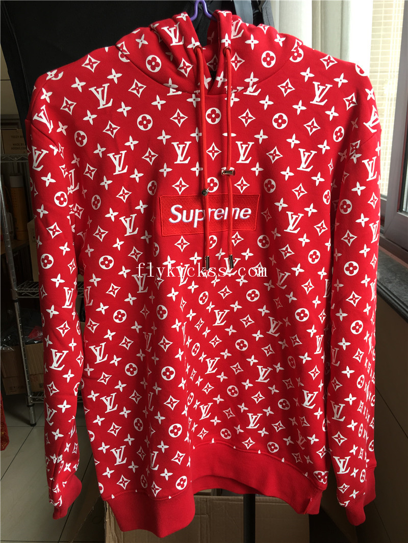 Supreme Red Hoodie